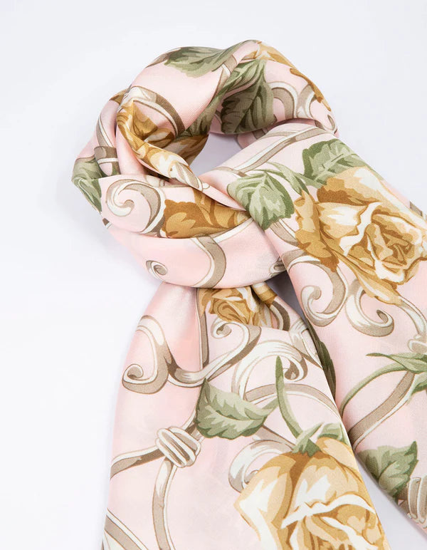 SCARF WITH STONES