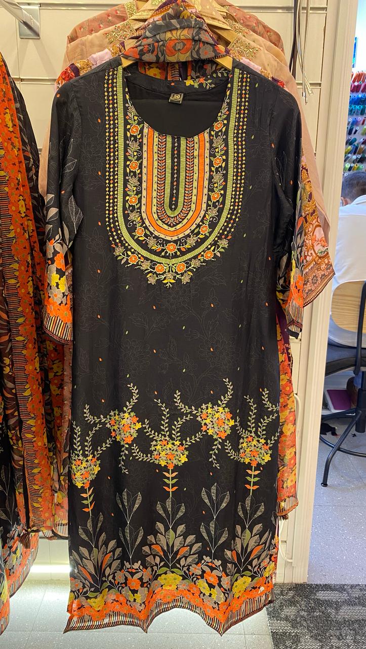DUPATTA SET CRAPE