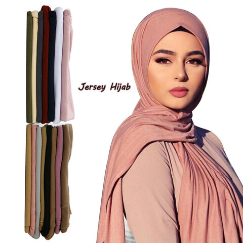 SCARF SOLID JERSSY