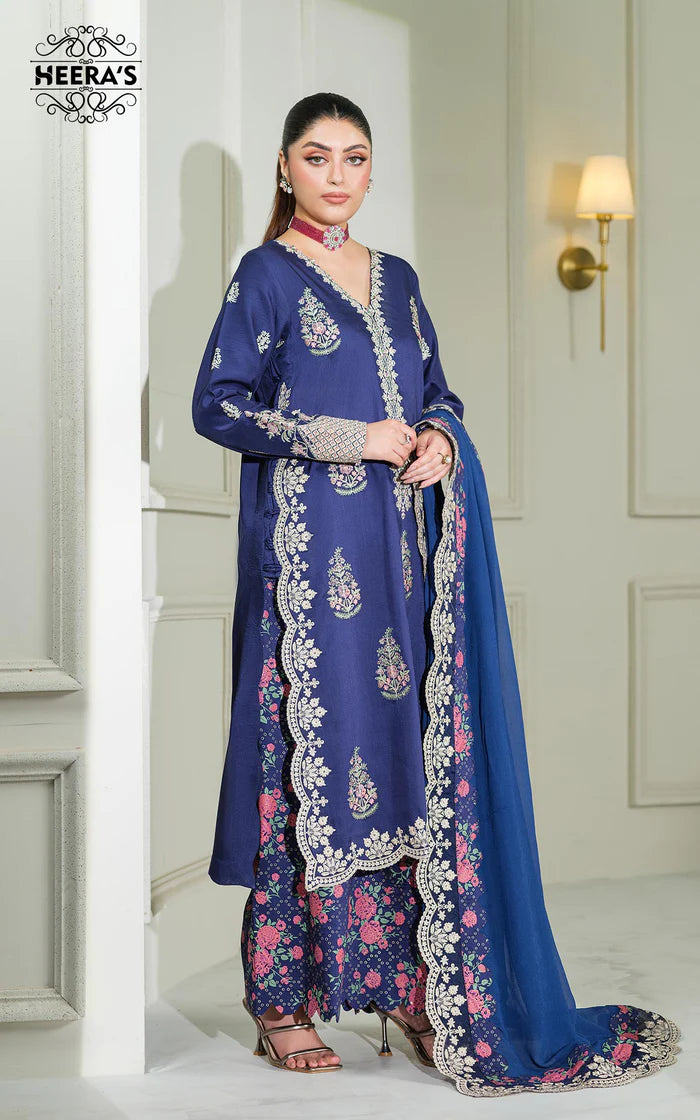 DUPATTA SET-Violet Majesté Eid