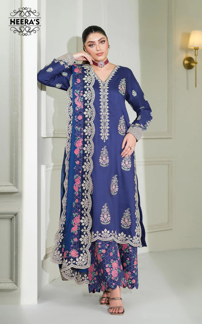 DUPATTA SET-Violet Majesté Eid