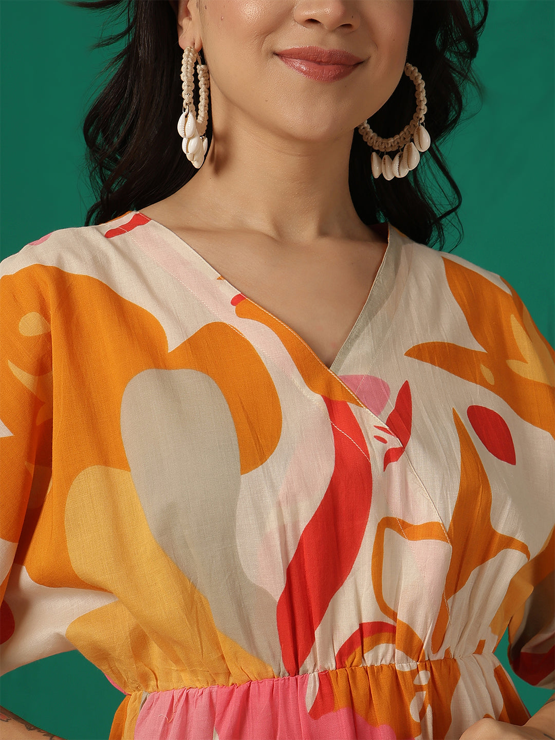 DRESS-Long Pure Cotton