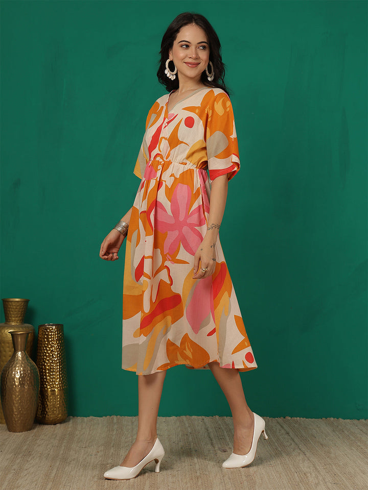 DRESS-Long Pure Cotton