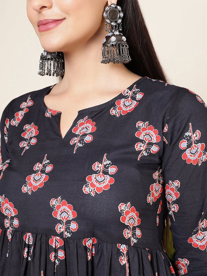 DUPATTA SETS-A Line Cotton