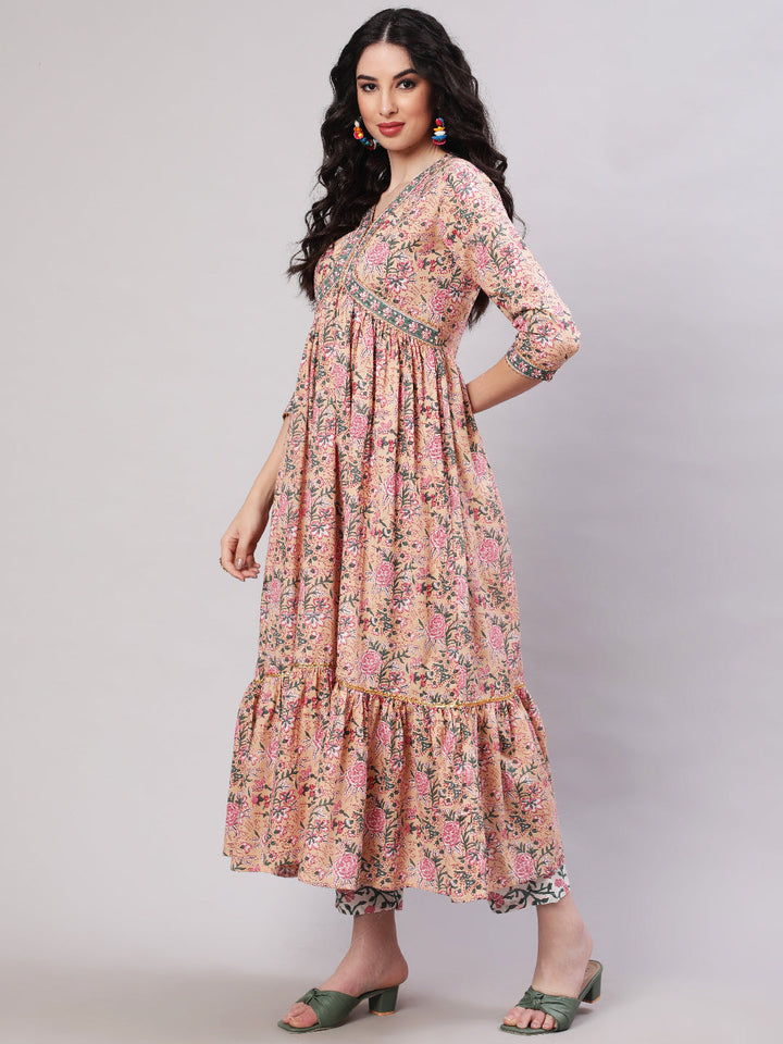 DUPATTA SETS-A Line Pure Cotton