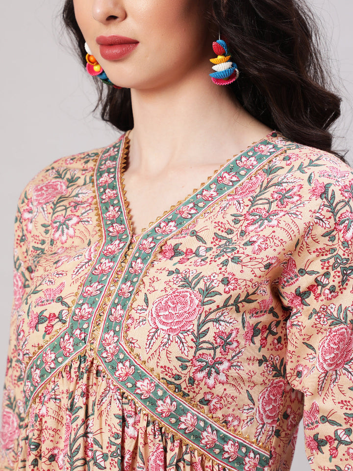 DUPATTA SETS-A Line Pure Cotton