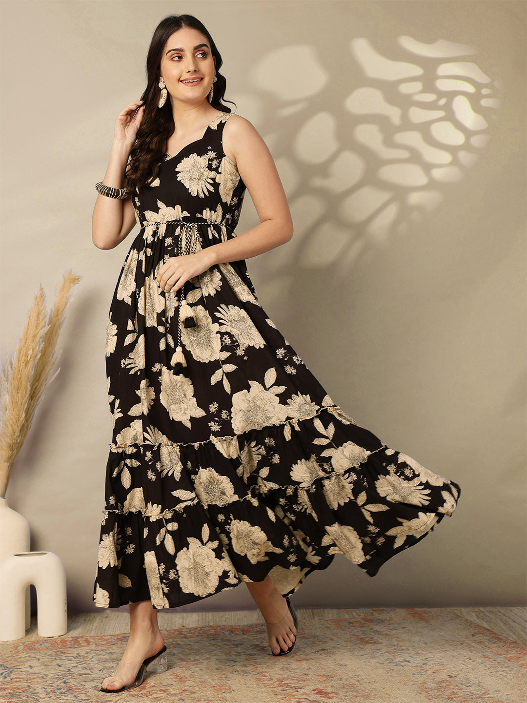 DRESS-Long Pure Cotton