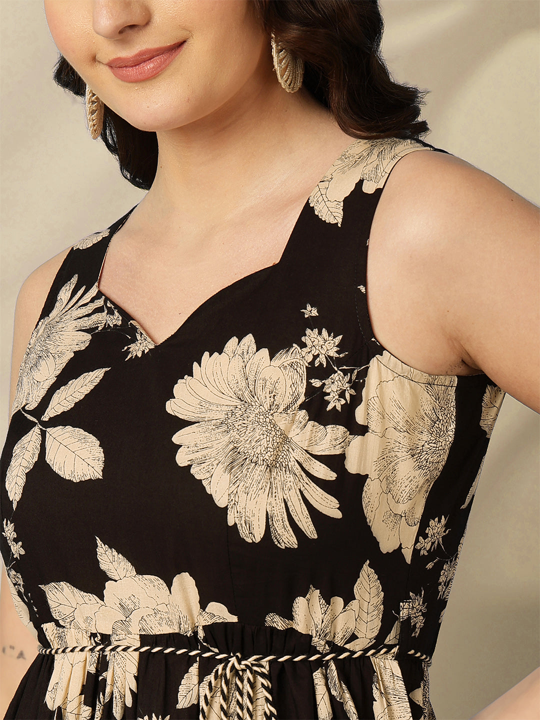 DRESS-Long Pure Cotton