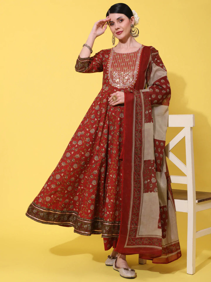 DUPATTA SET - Cotton Printed Dupatta Set