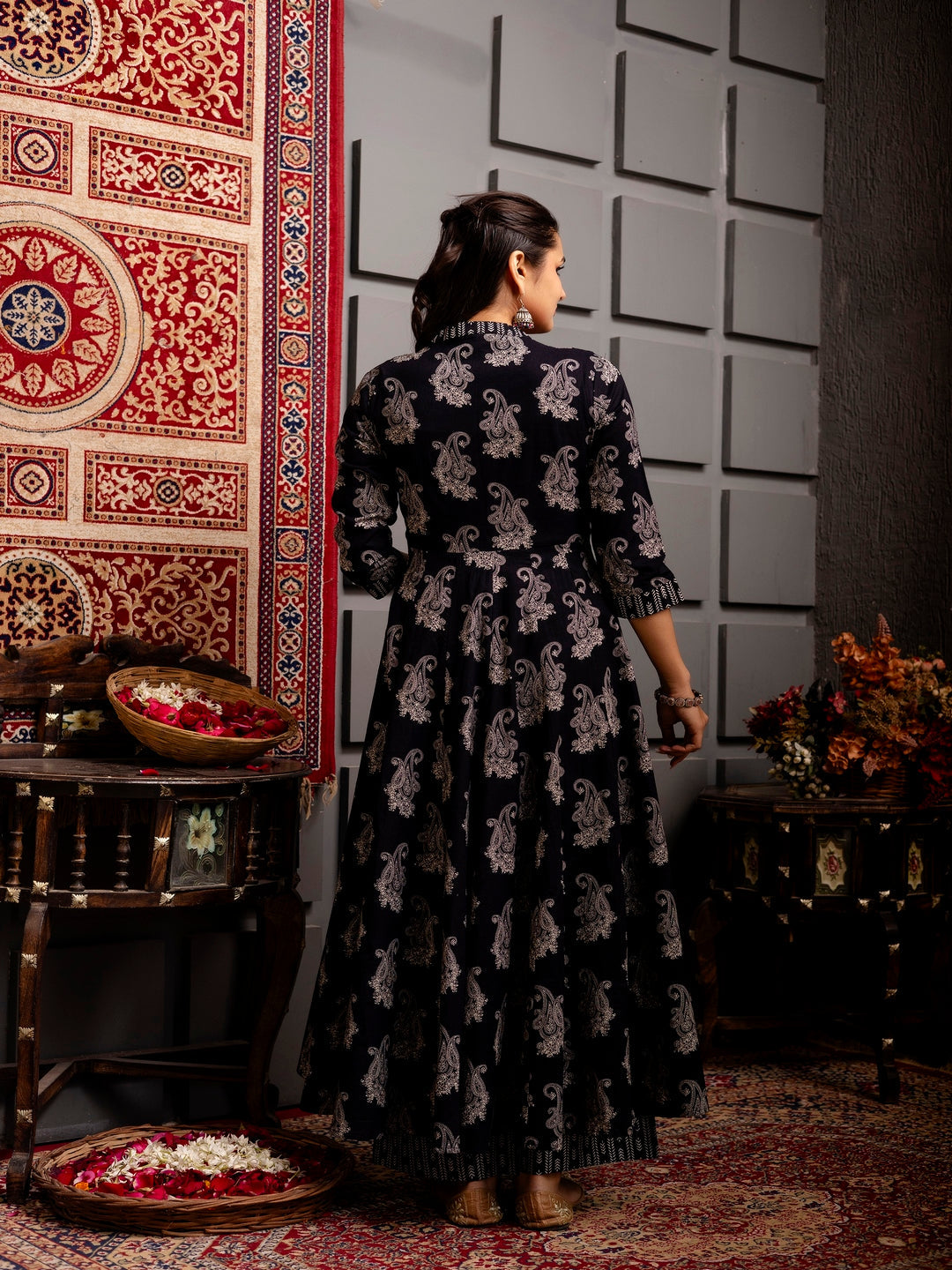 DUPATTA SETS-A Line Cotton