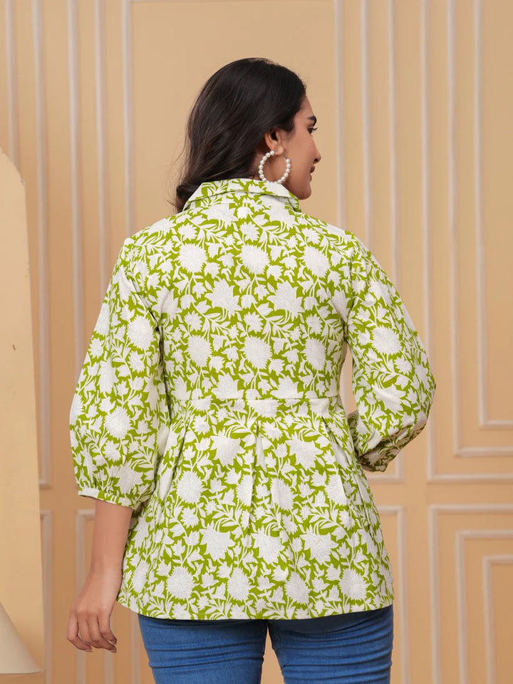TOP-Cotton Printed