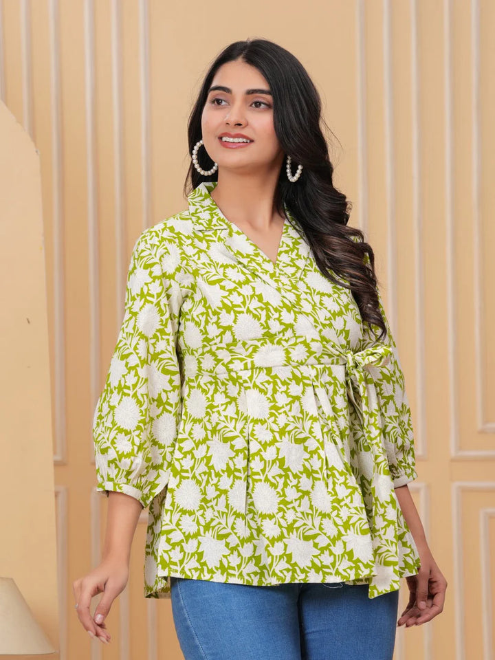 TOP-Cotton Printed