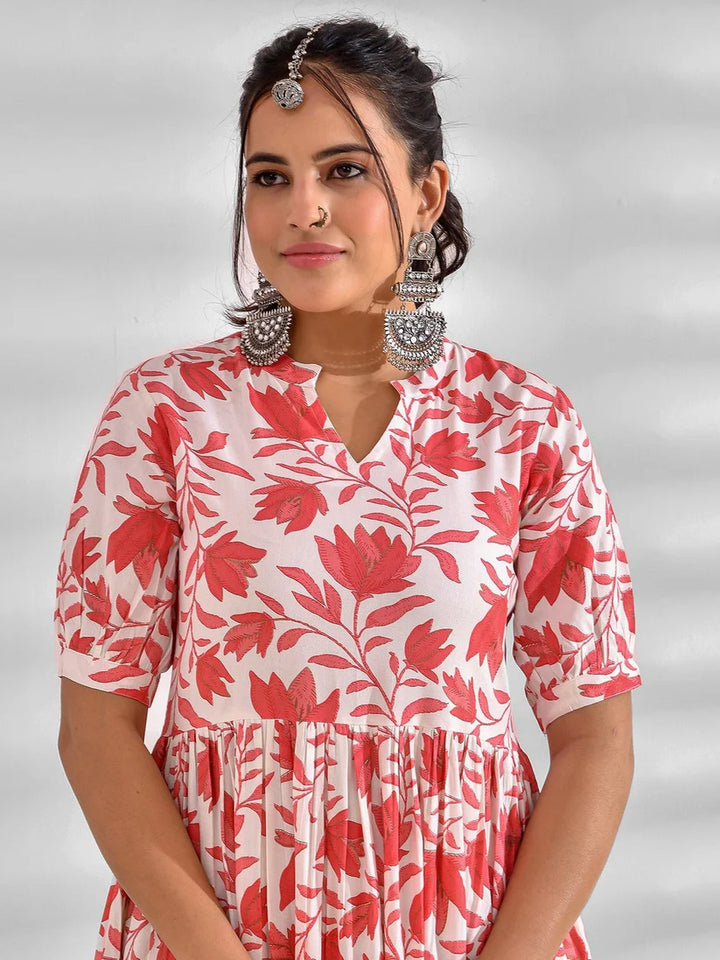 DRESS-Long Pure Cotton