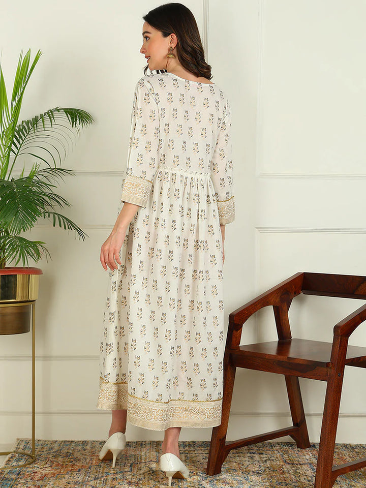 DRESS-Long Rayon