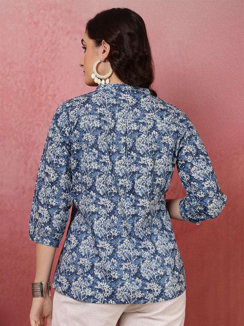 TOP-Cotton Printed