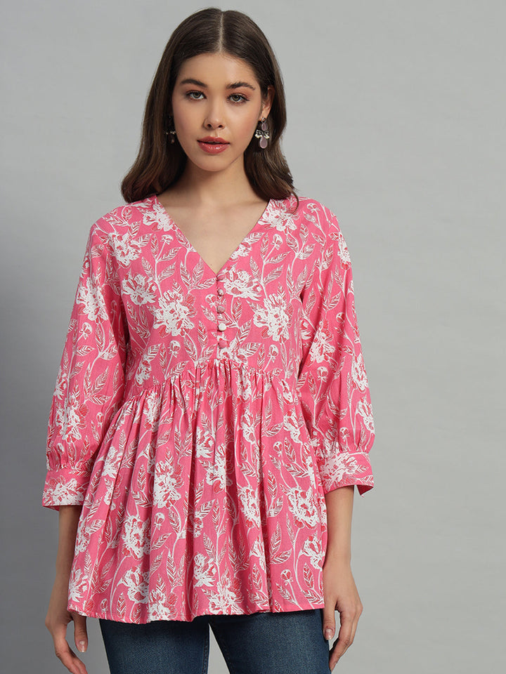 TOP-Short Pure Cotton