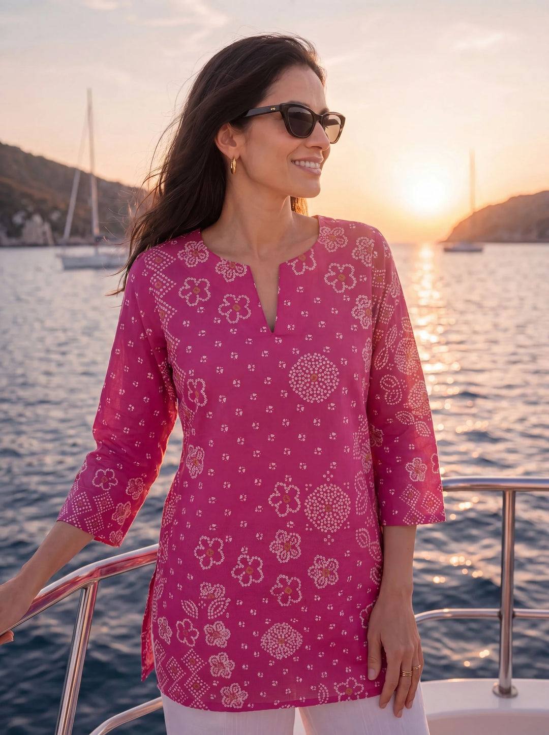 TOP-Mul Chanderi Style