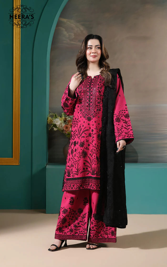 DUPATTA SET-Scarlet Royale
