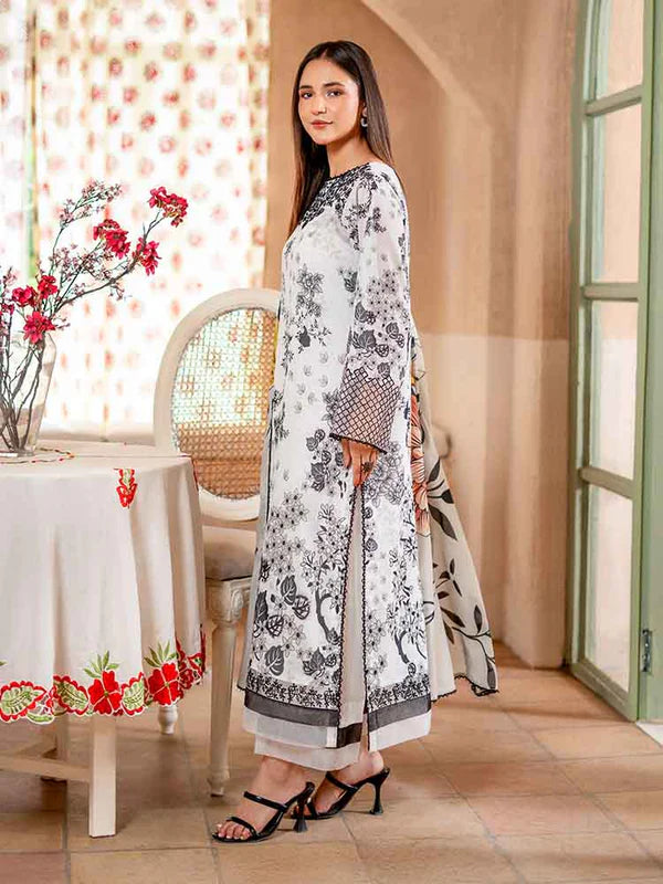 UNSTITCHED 3Pc BN-Pak
