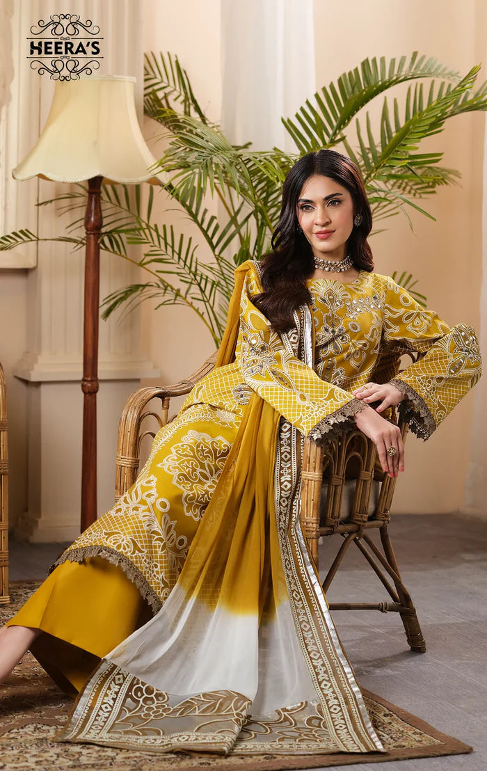DUPATTA SET-Celestia Gold