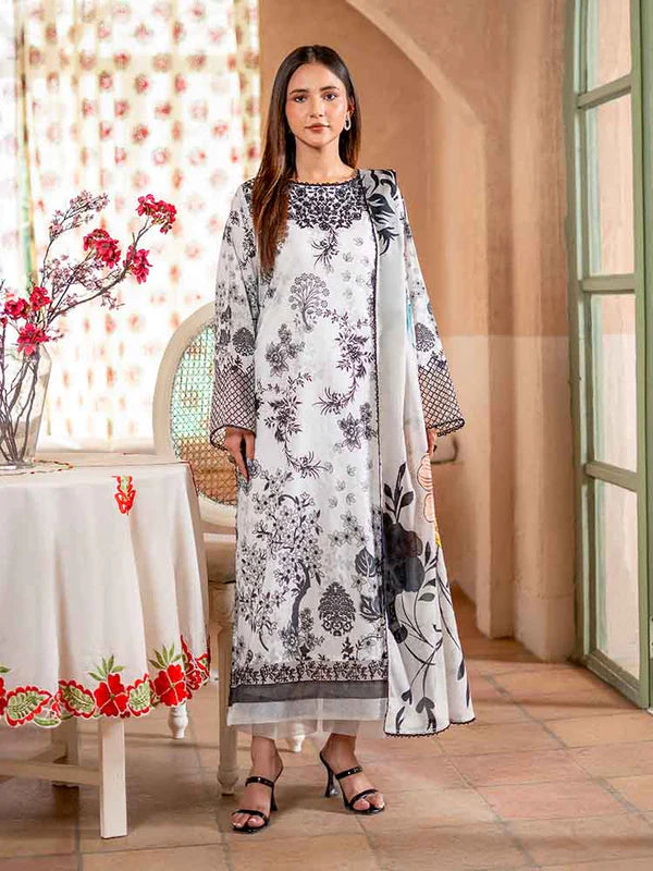 UNSTITCHED 3Pc BN-Pak