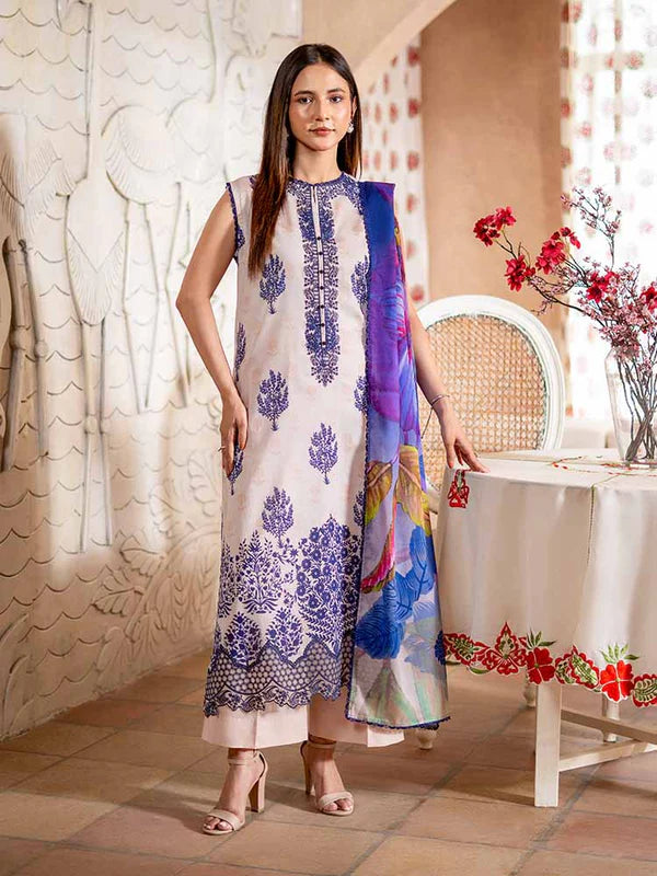 UNSTITCHED 3Pc BN-Pak