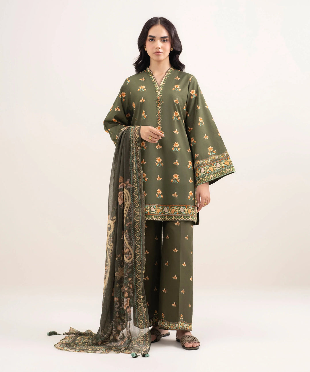 UNSTITCHED 3Pc SP-Pak