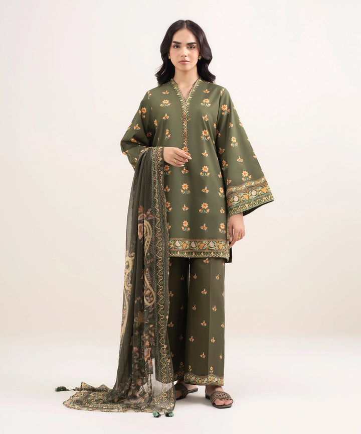 UNSTITCHED 3Pc SP-Pak