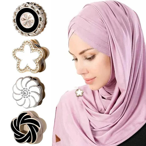SCARF MAGNETIC PINS