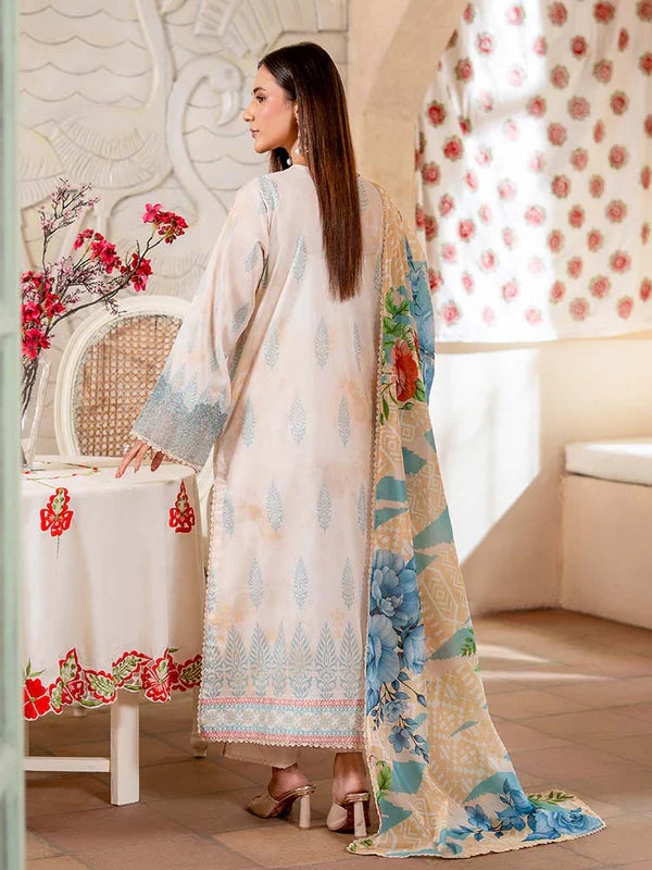 UNSTITCHED 3Pc BN-Pak