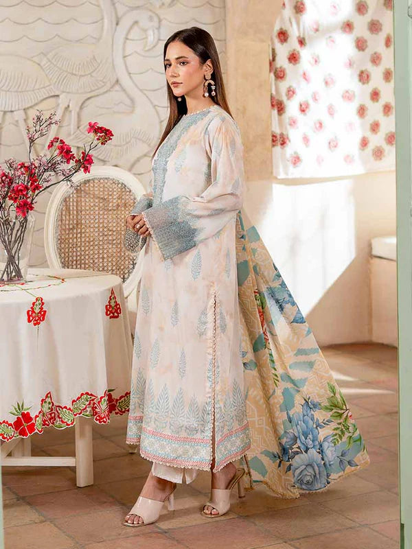 UNSTITCHED 3Pc BN-Pak