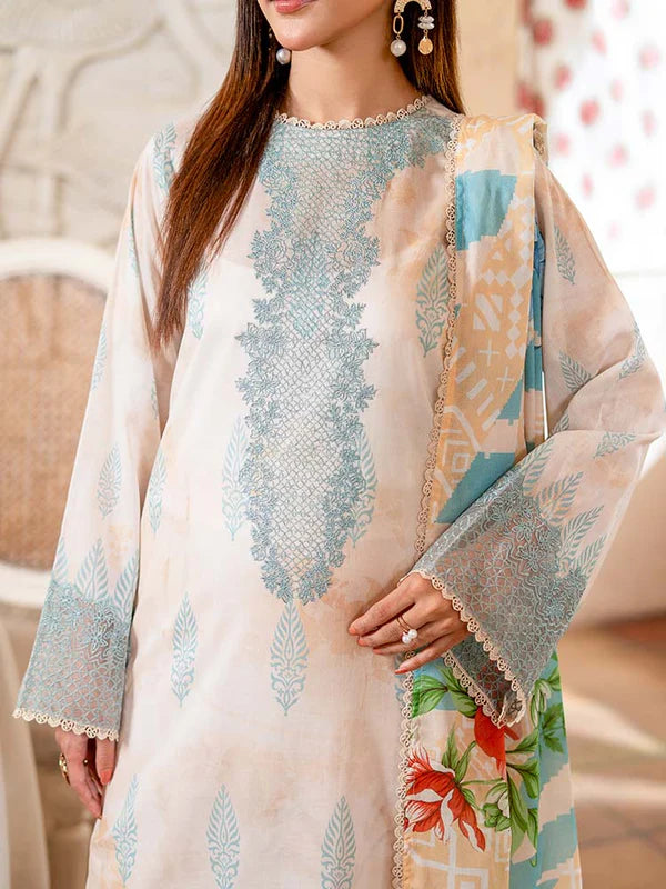 UNSTITCHED 3Pc BN-Pak