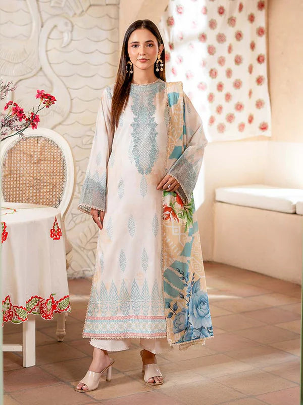UNSTITCHED 3Pc BN-Pak