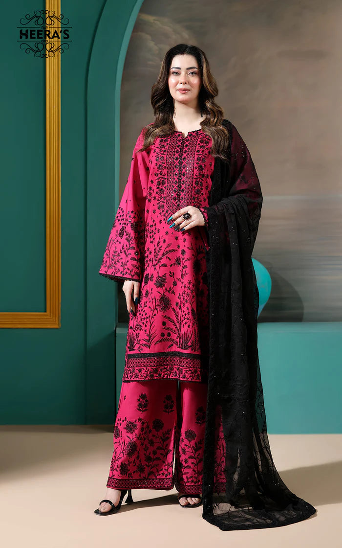 DUPATTA SET-Scarlet Royale