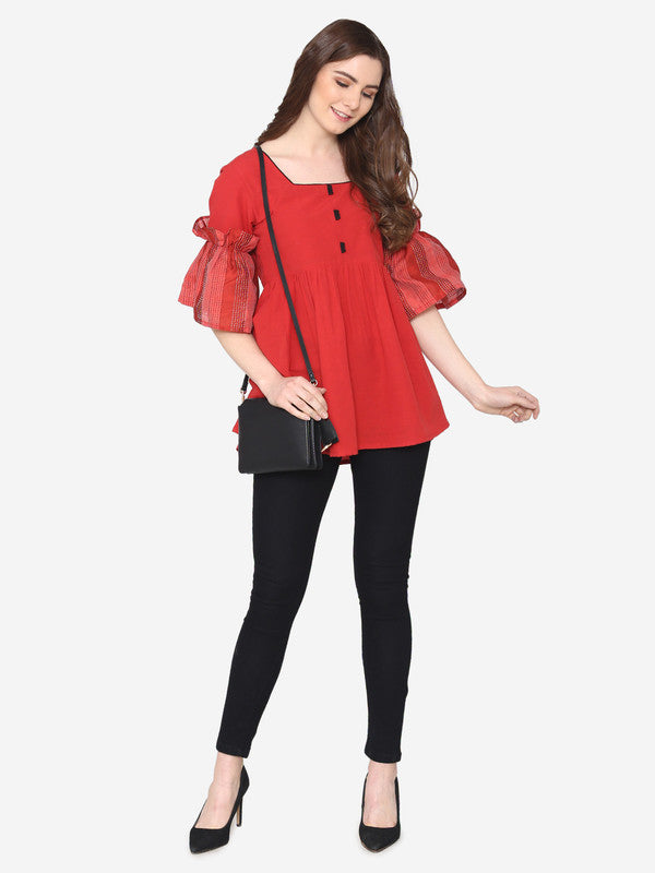 TOP-Red Premium Cotton