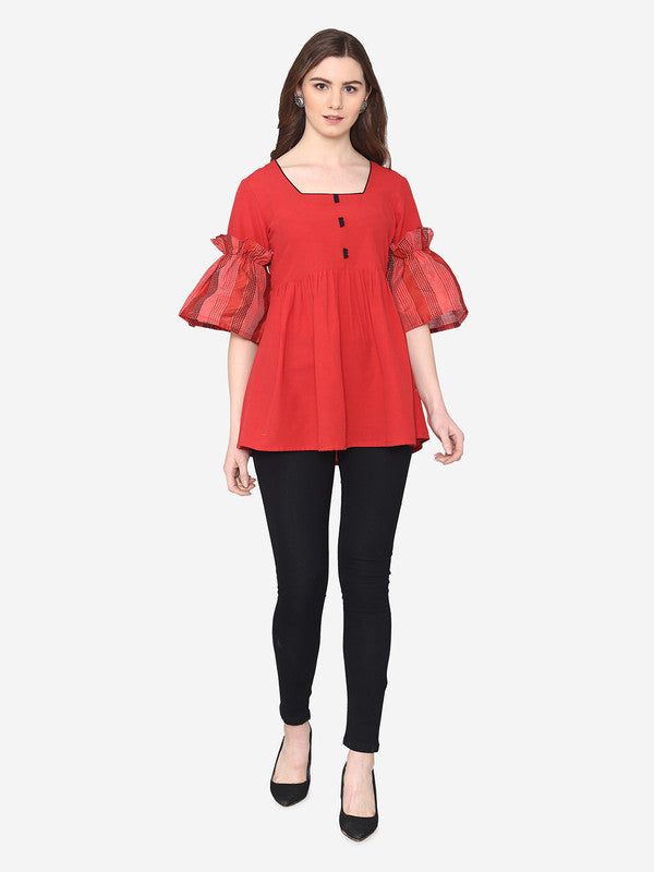 TOP-Red Premium Cotton