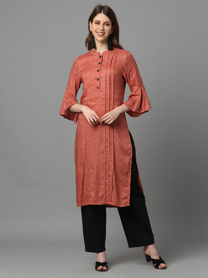 KURTA-Mustard, Cotton