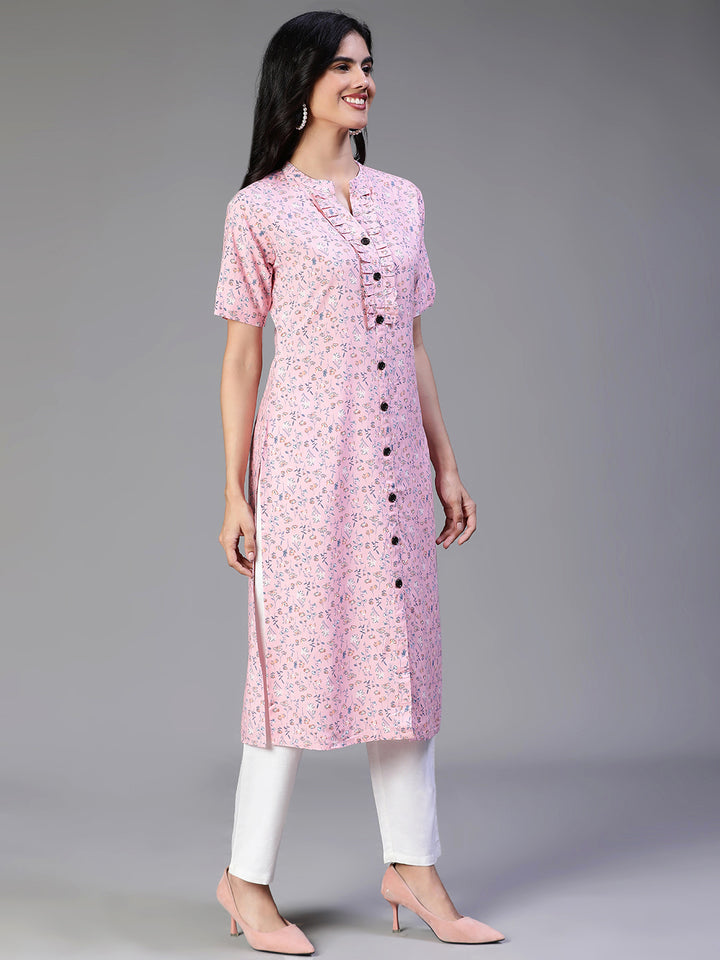 KURTA-Pink Cotton