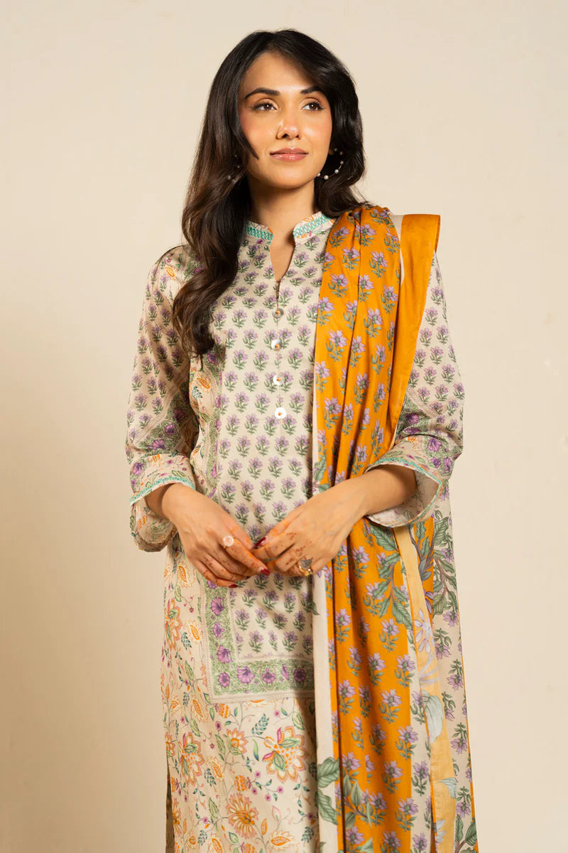 UNSTITCHED 3Pc AK-Pak