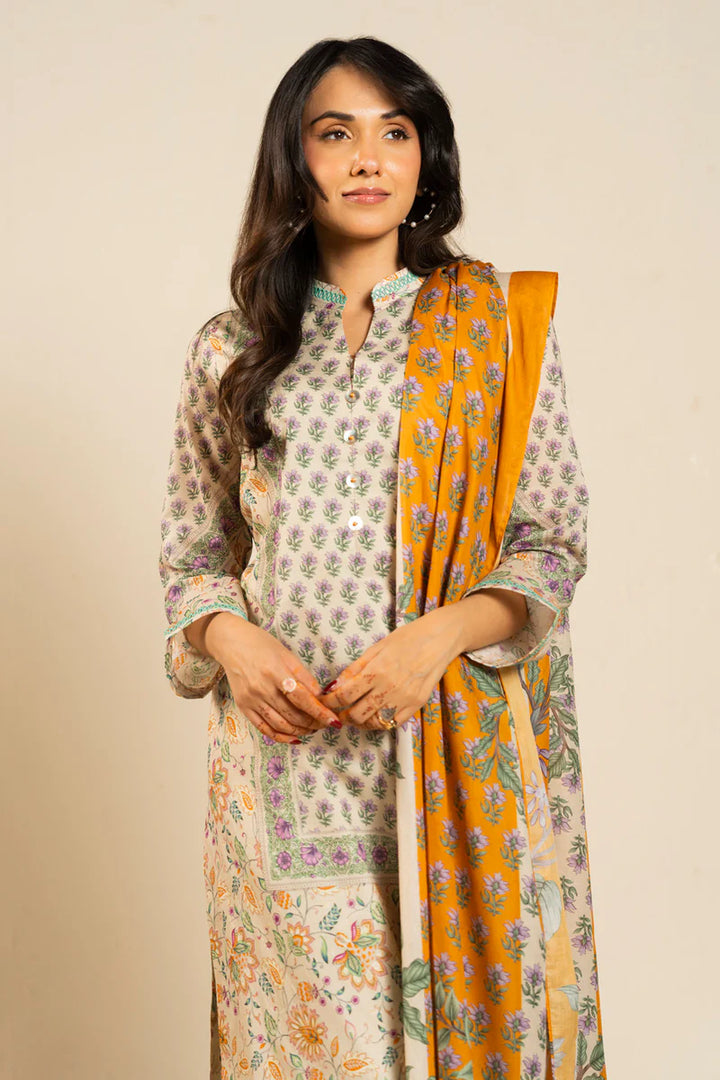UNSTITCHED 3Pc AK-Pak