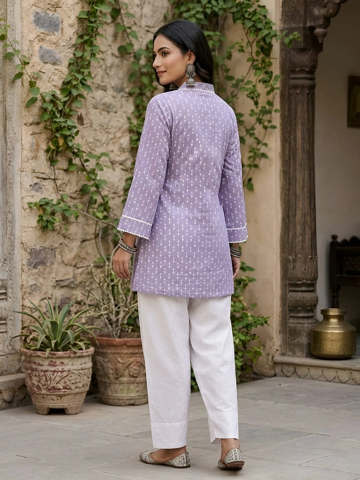 CO-ORDS-Lvdr Printed Cotton