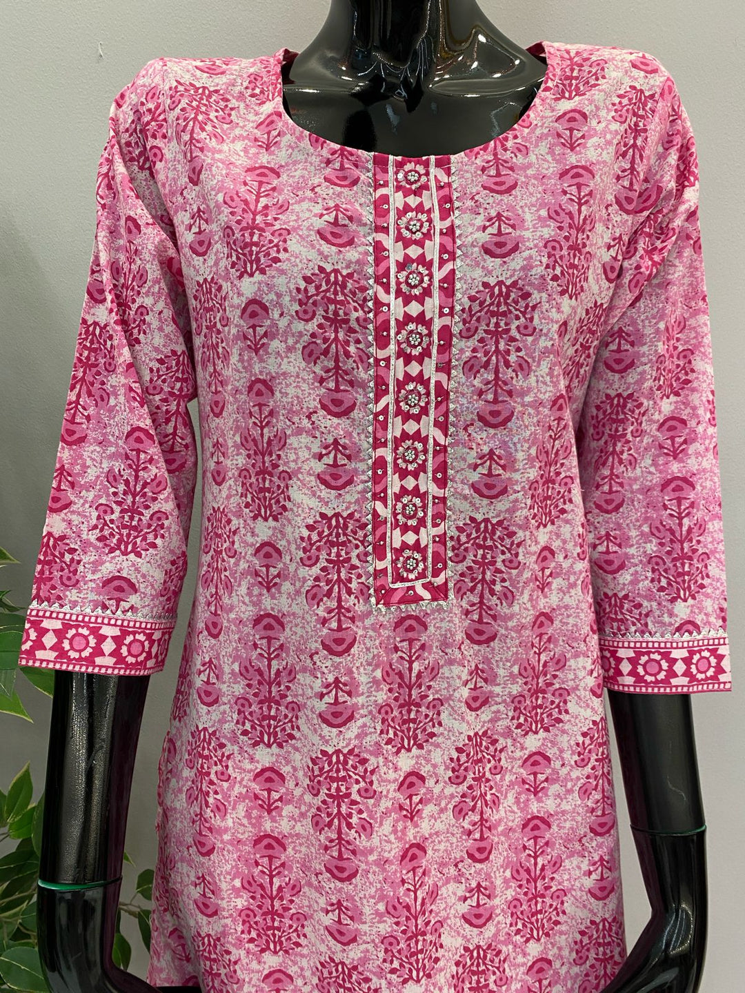 DUPATTA SET - Pink color Cotton Dupatta set.