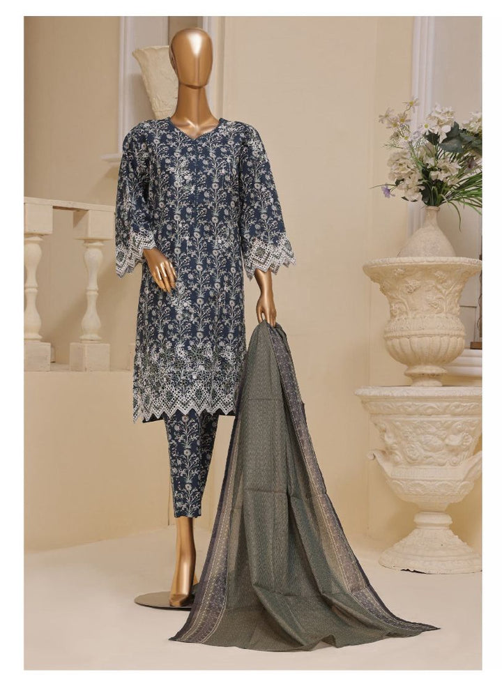 DUPATTA SET GREY
