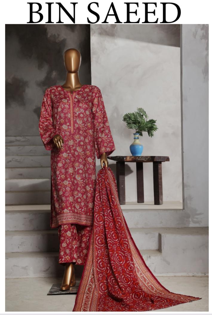 DUPATTA SET BLUSH PINK LAWN COTTON LACE WORK