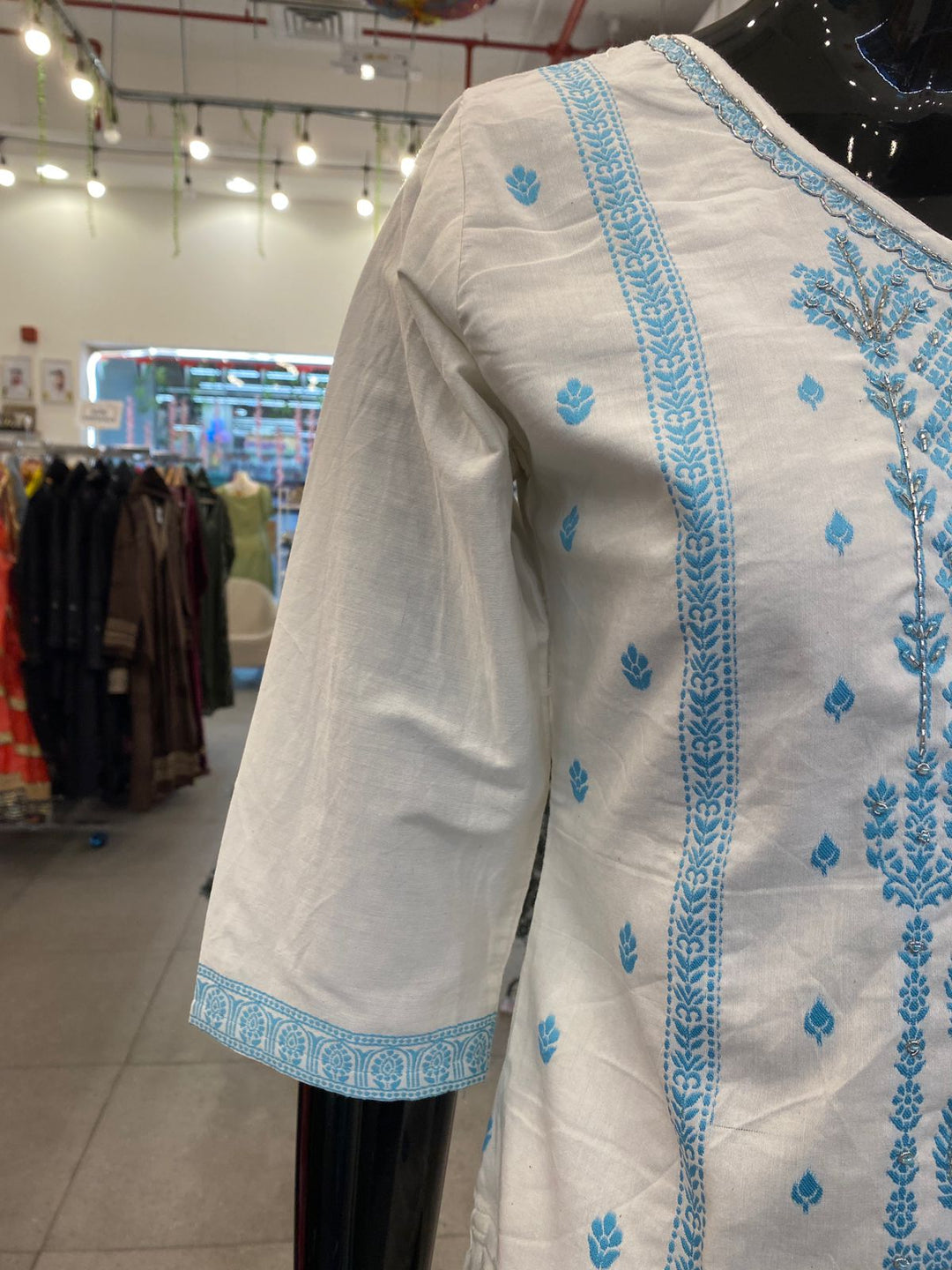 DUPATTA SET - Pure 100% cotton straight fit 102703