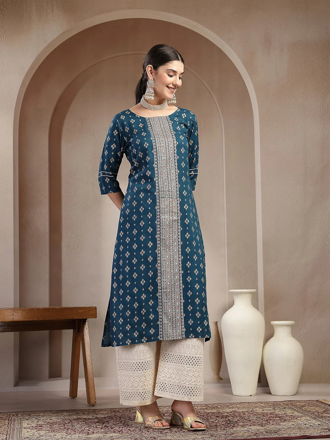 KURTA-Rayon Straight Kurta