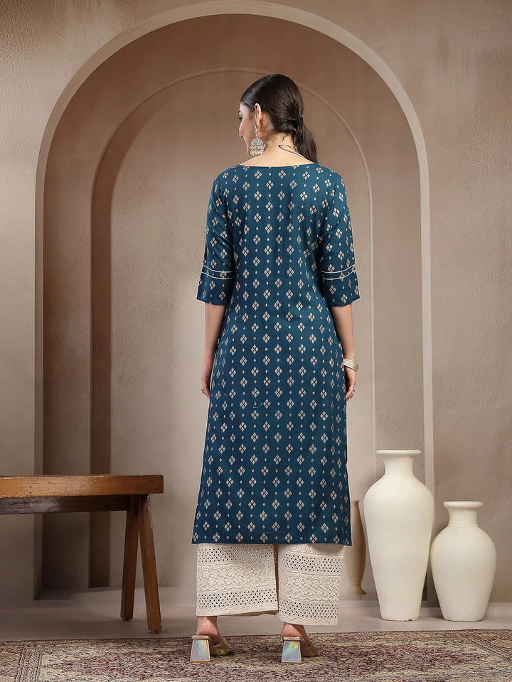 KURTA-Rayon Straight Kurta