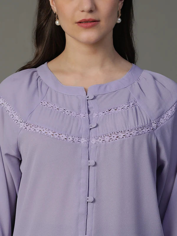 TOP-Purple Haider Moss Shirt