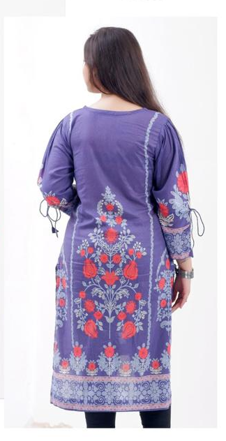 KURTA - Blue embroidered Kurta