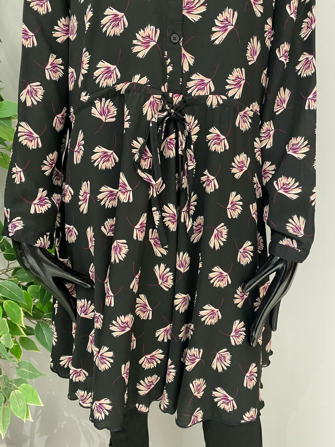 TUNIC - Black n pink color tunic